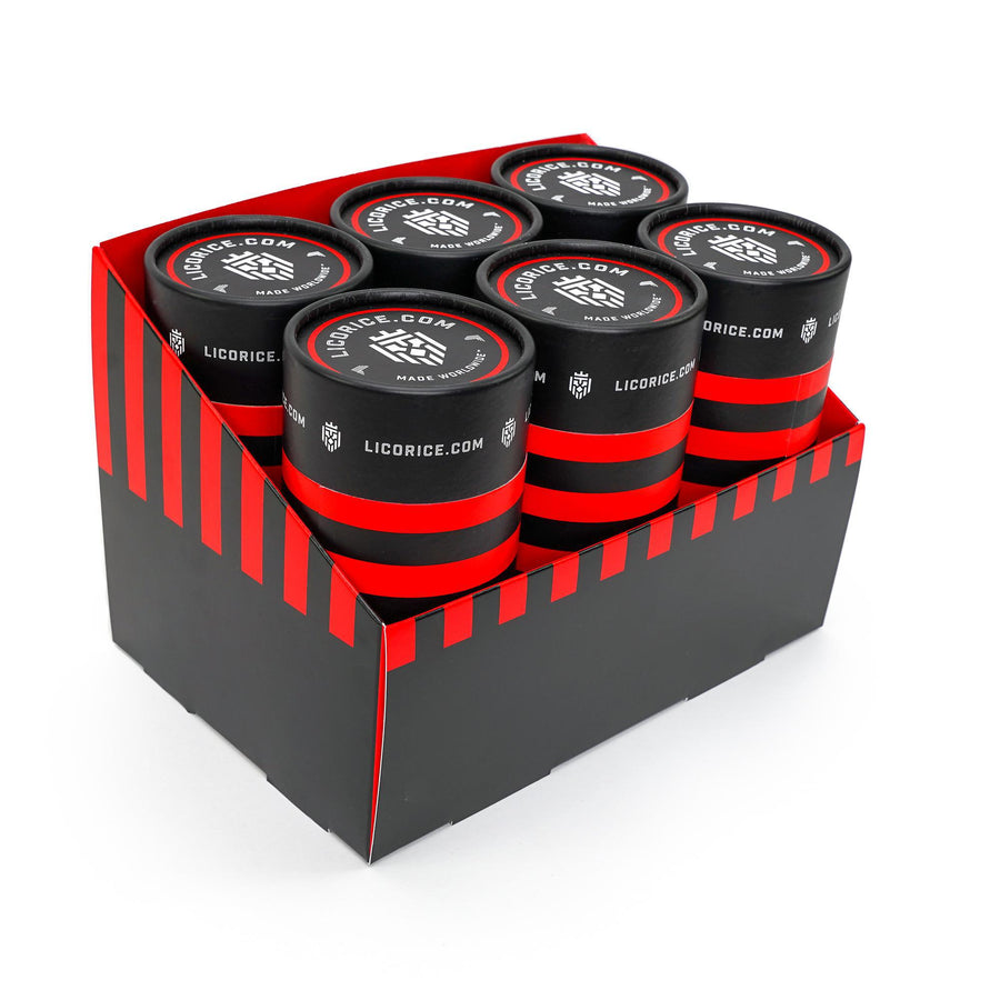 6 Tube Red Licorice Lover Gift Box