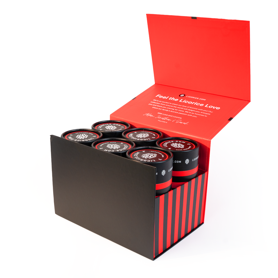 XL Black Licorice Lover Holiday Gift Box