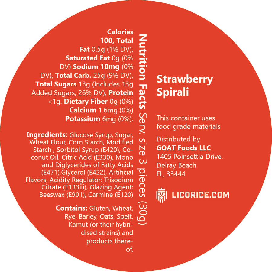 Strawberry Spirali