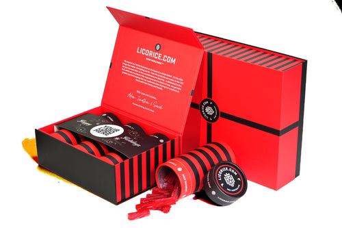 custom licorice box