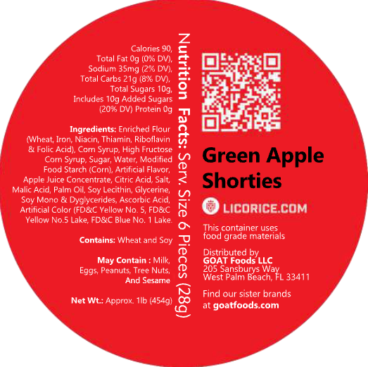 Green Apple Shorties