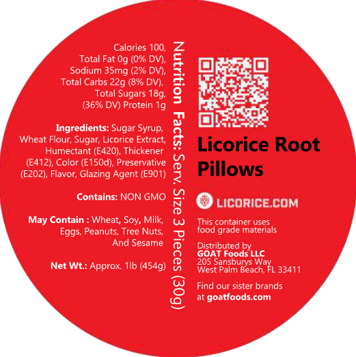 Licorice Root Pillows