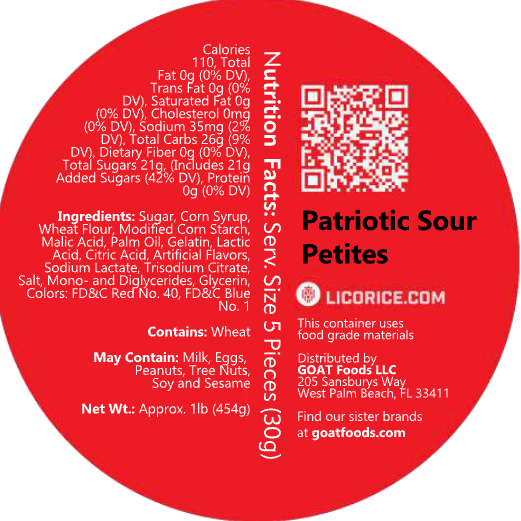 Patriotic Sour Petites