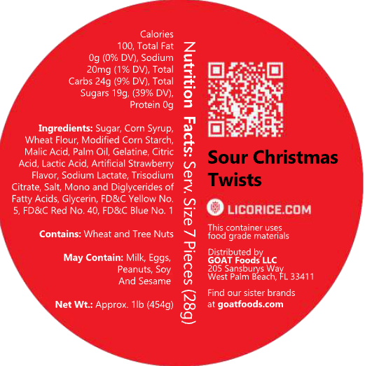 Sour Christmas Twists