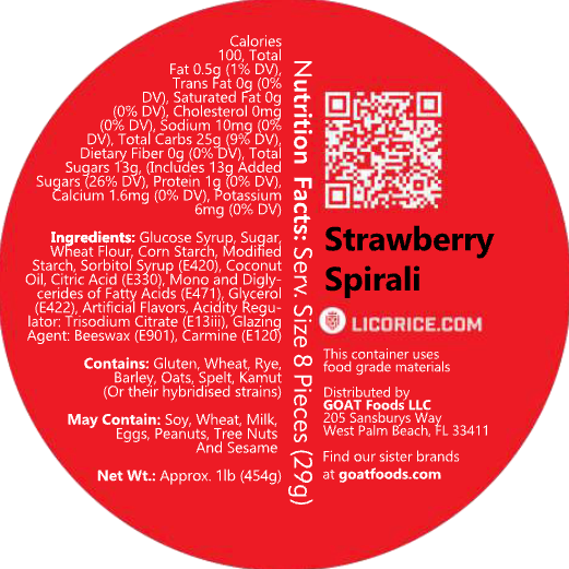Strawberry Spirali