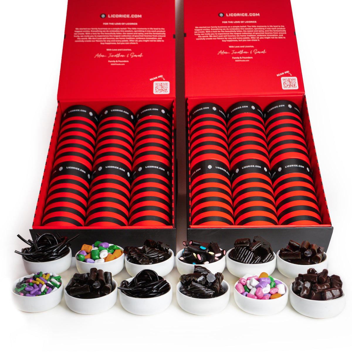 Black Licorice Lover 12 Tube Gift Box