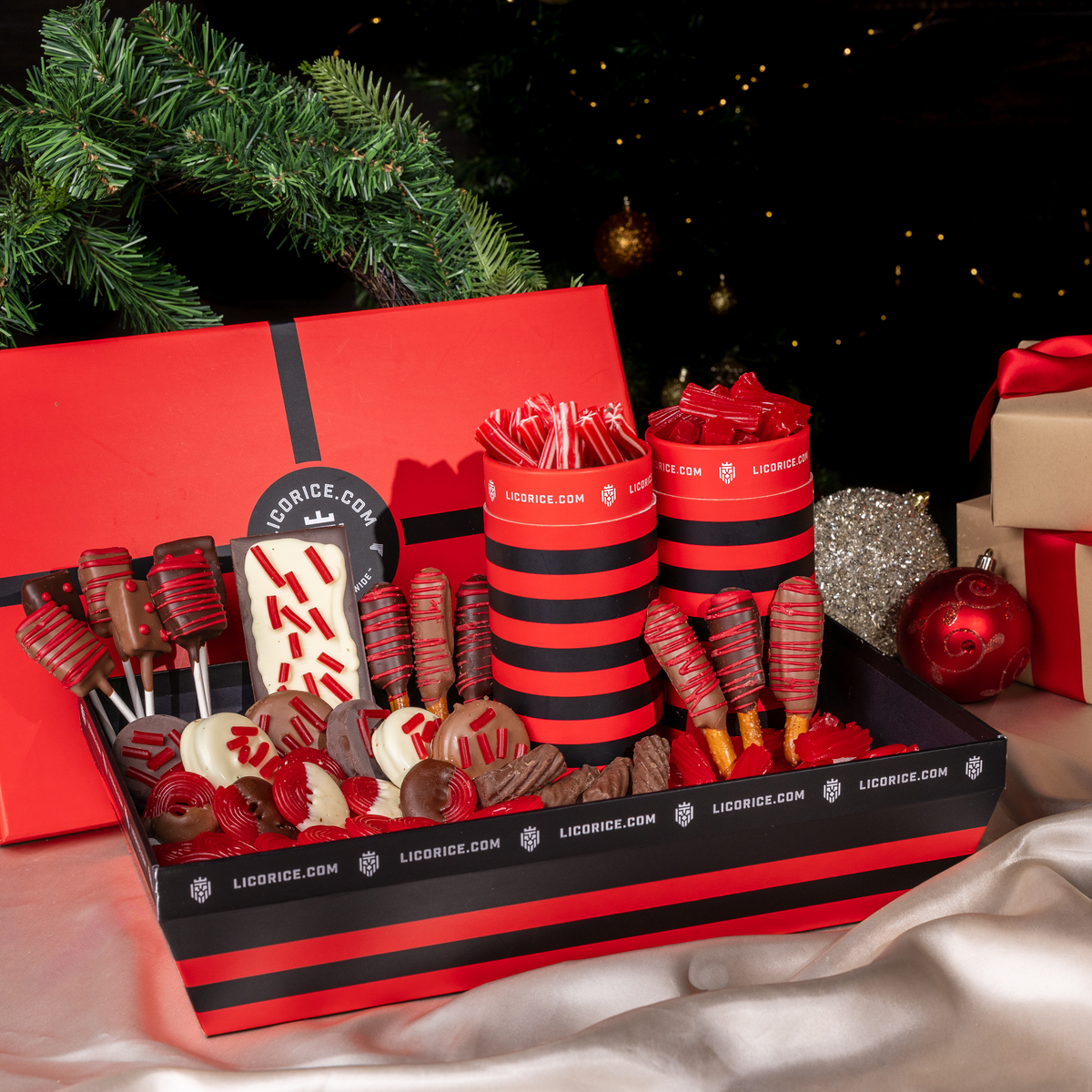 Licorice Belgian Chocolate Basket