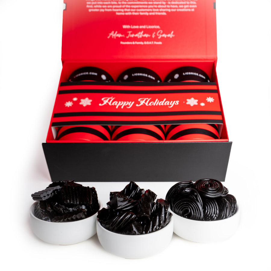 Black Licorice Lover Holiday Gift Box