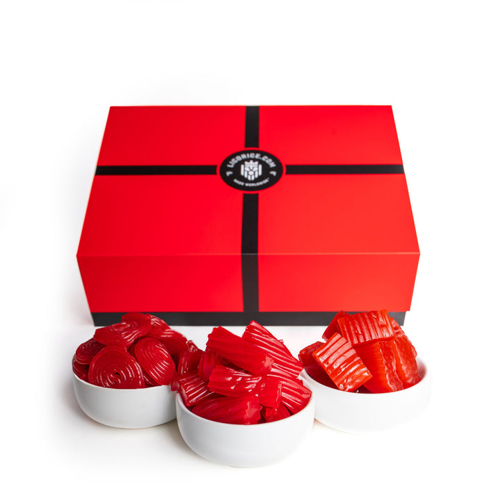 Red Licorice Lover Father's Day Gift Box