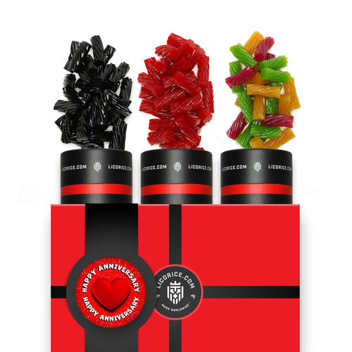 Australian Licorice Happy Anniversary Gift Box