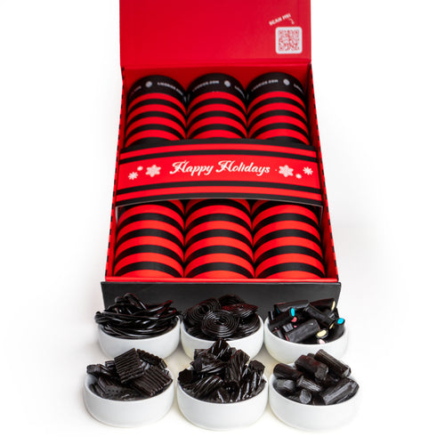 6 Tube Black Licorice Lover Holiday Gift Box