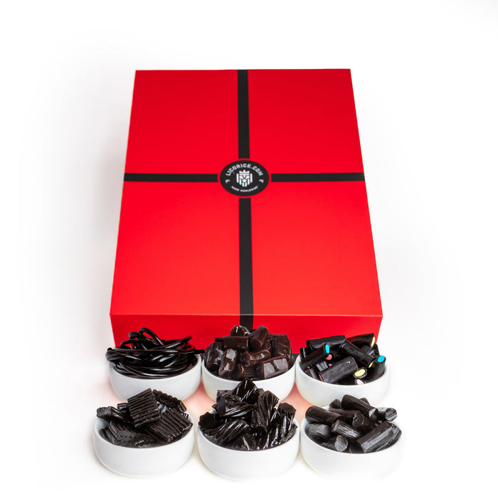 6 Tube Black Licorice Lover Gift Box
