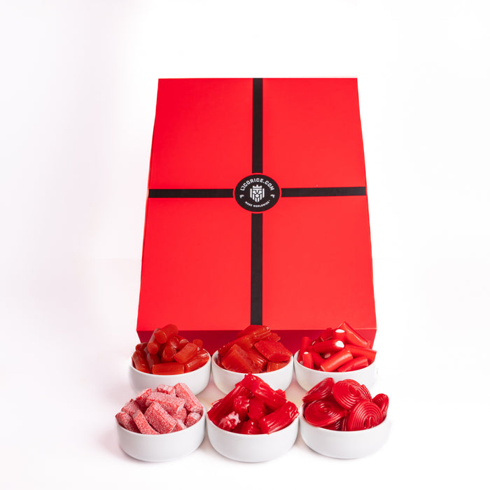 6 Tube Red Licorice Lover Gift Box