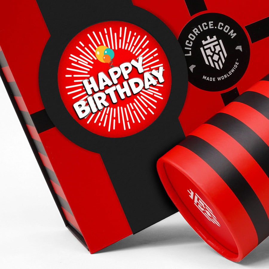 Australian Licorice Happy Birthday Gift Box