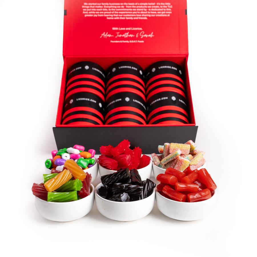 Assorted Sampler Box Sampler Packs – Licorice.com