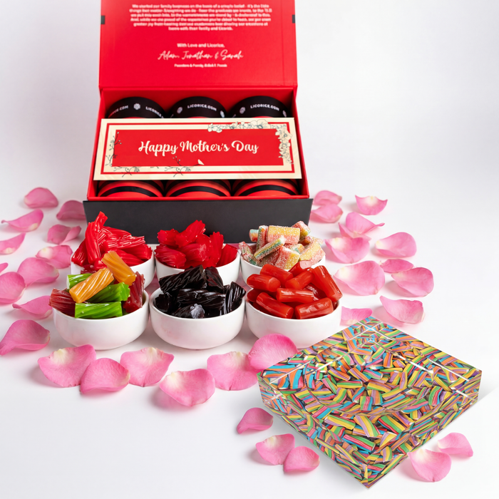 Mother's Day Assorted Sampler Gift Box + SweetArt™ Candy Dish