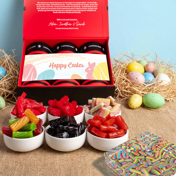 Easter Assorted Sampler Gift Box + SweetArt™ Candy Dish