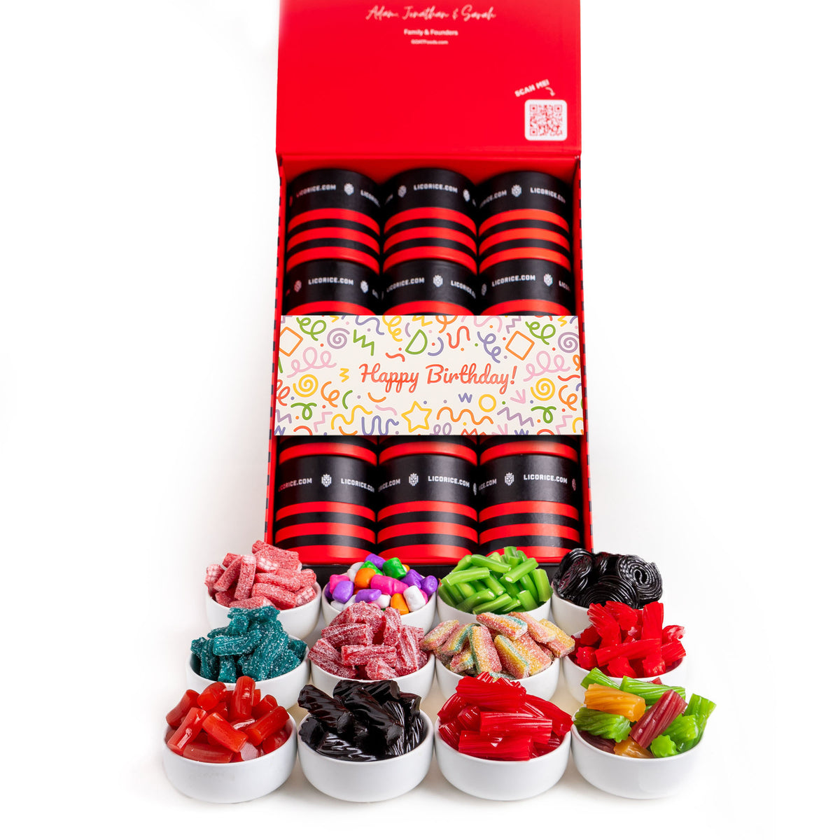 Happy Birthday Best Sellers Sampler 12 Pack Gift Box