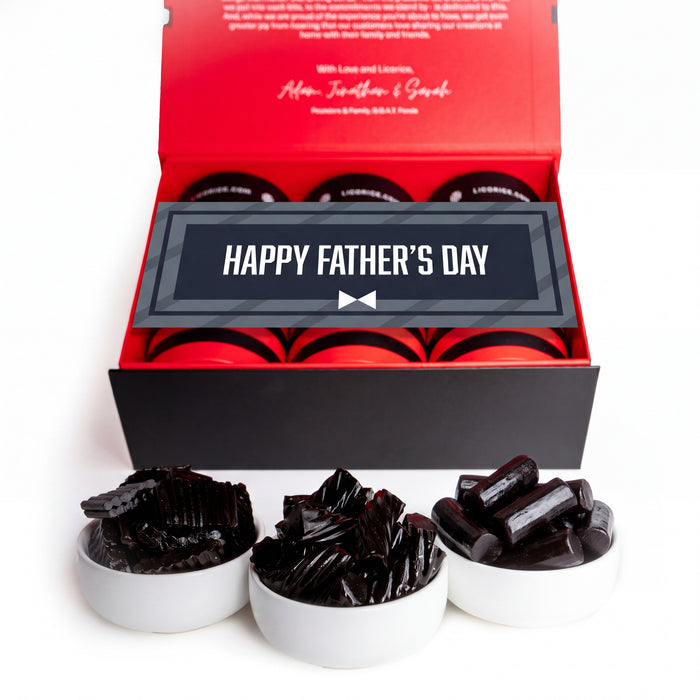 Black Licorice Lover Father's Day Gift Box
