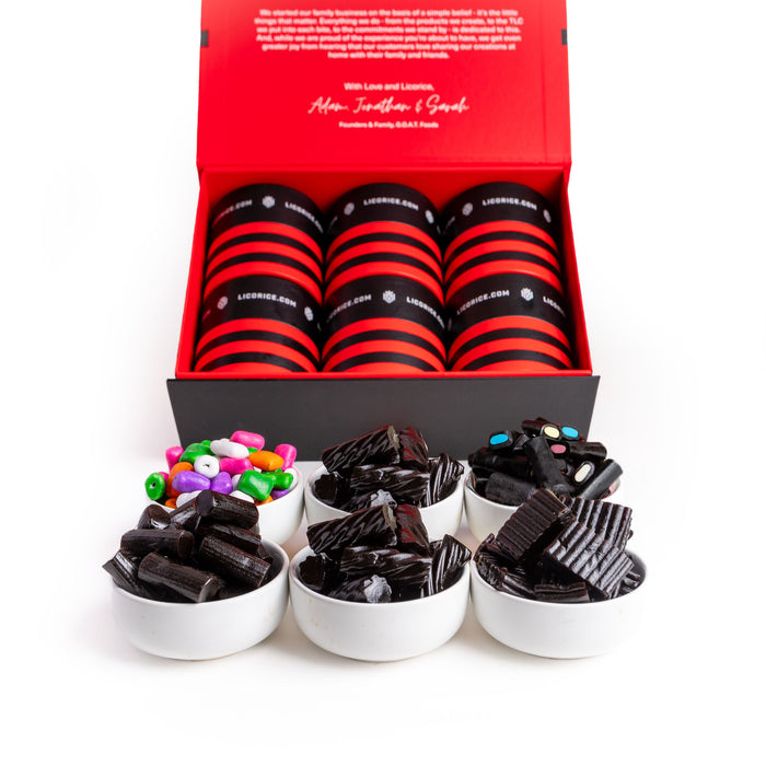 Black Licorice Sampler Pack Gift Box