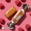 Raspberry Sorbet Caramels
