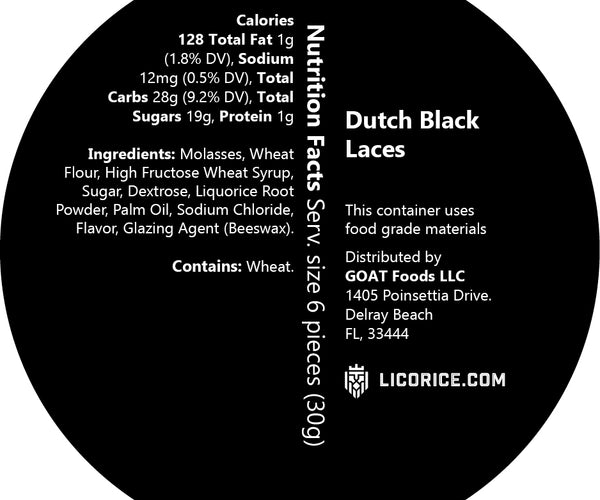 Dutch Black Laces