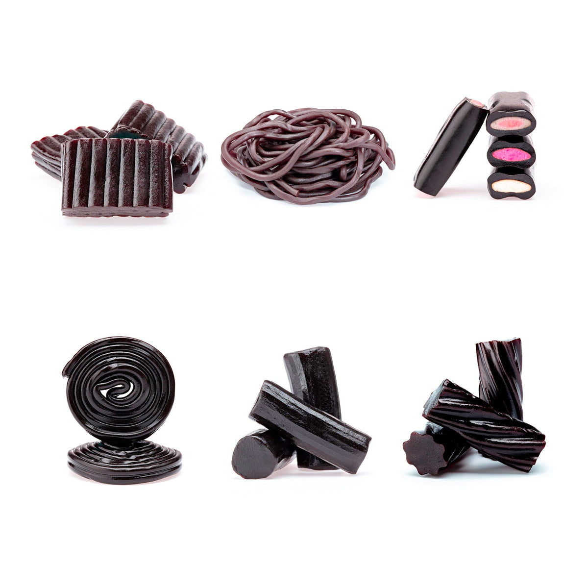 6 Tube Black Licorice Lover Holiday Gift Box