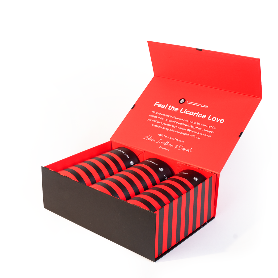 Red Licorice Lover Holiday Gift Box