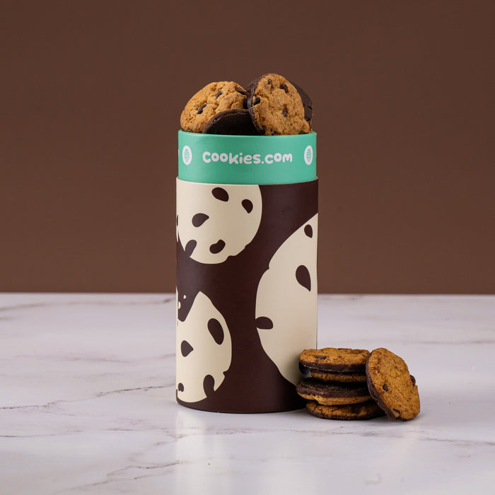 Chocolate Dipped Chocolate Chip Cookies