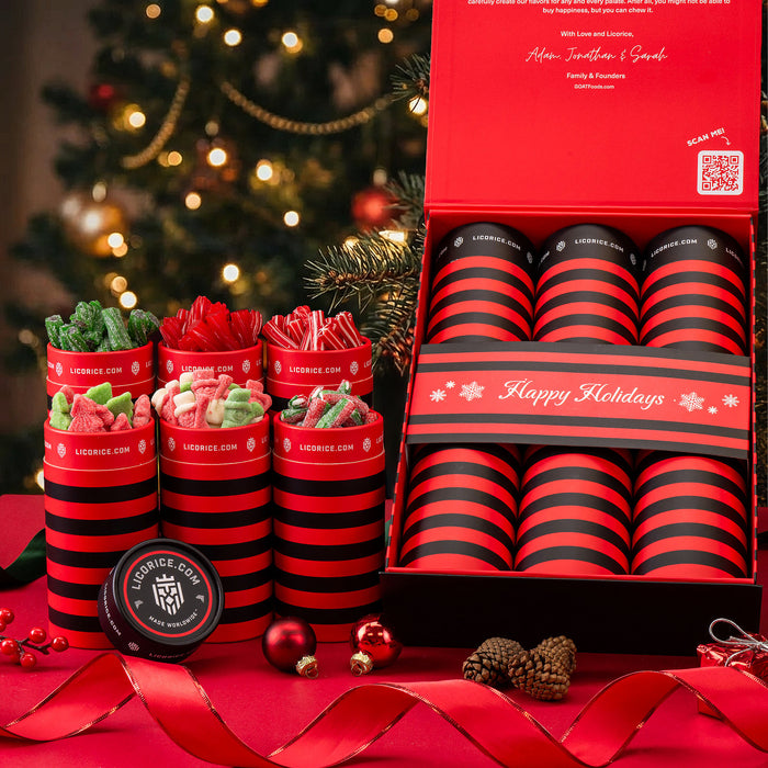 Santa's Favorite Holiday - 6 Tube Gift Box