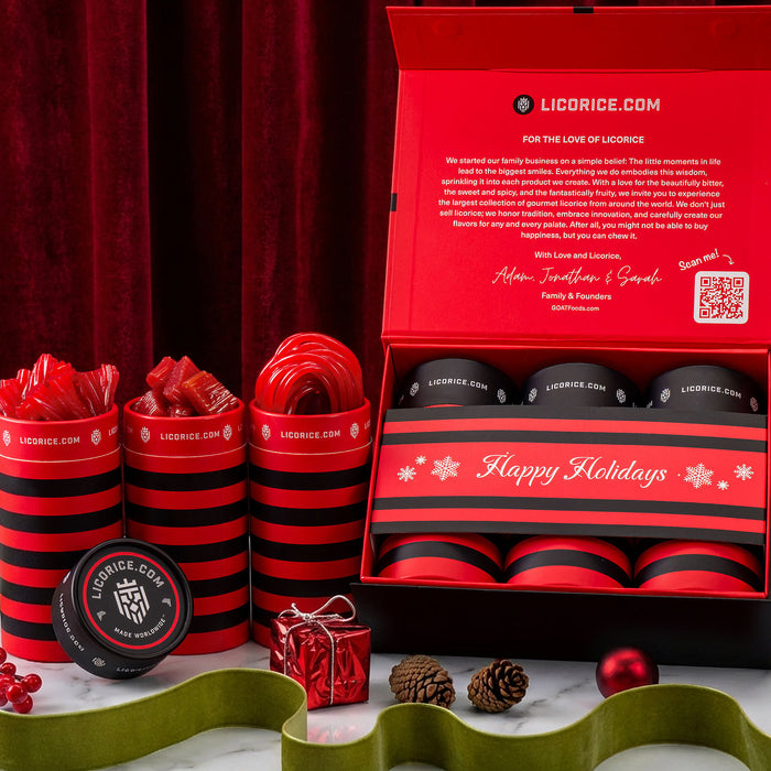 Red Licorice Lover Holiday Gift Box