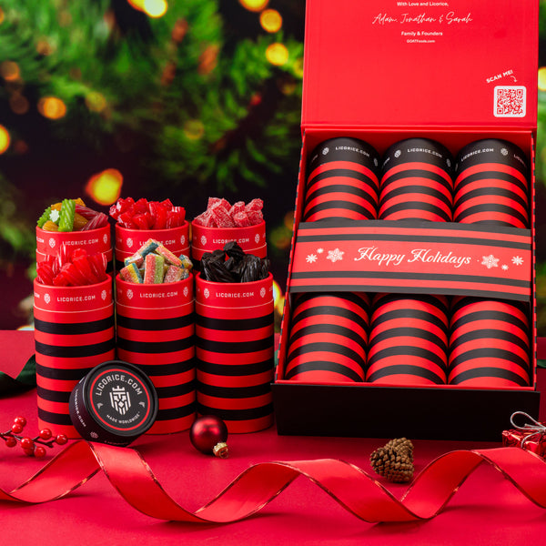 6 Tube Best Seller Holiday Gift Box – Licorice.com