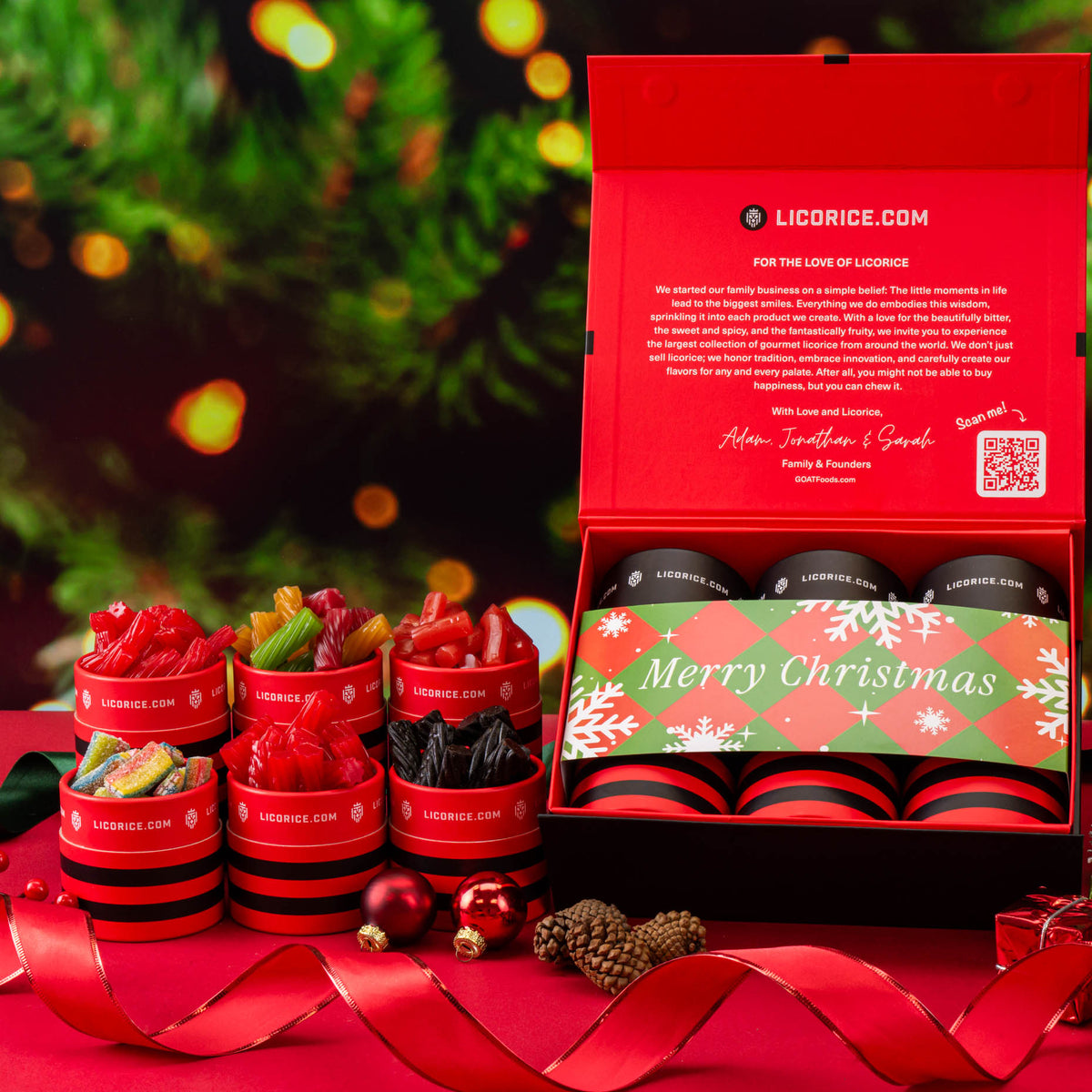 Assorted Sampler Christmas Gift Box