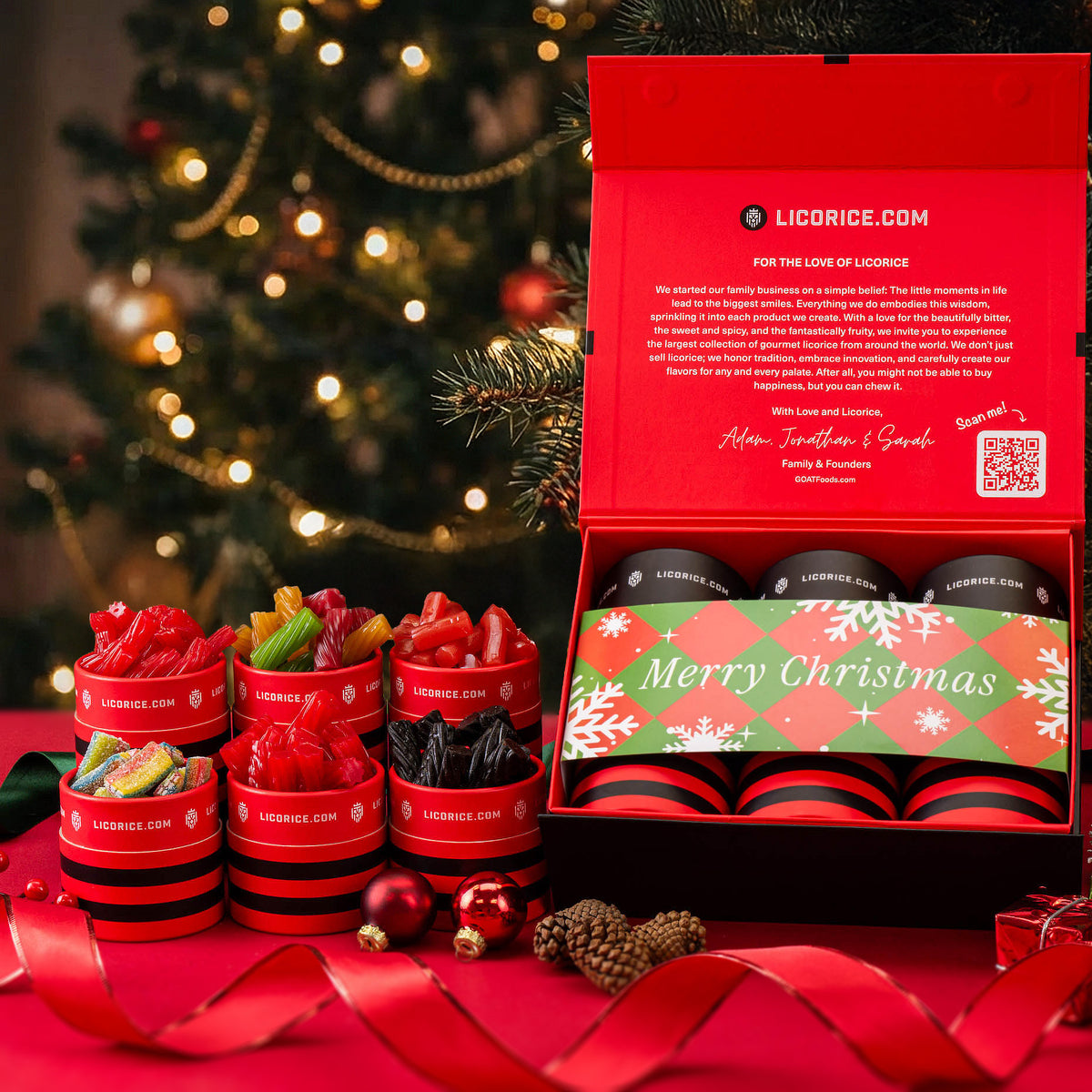 Assorted Sampler Christmas Gift Box