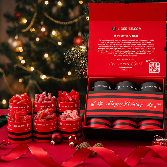 Red Sampler Holiday Gift Box