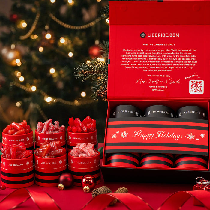 Red Sampler Holiday Gift Box