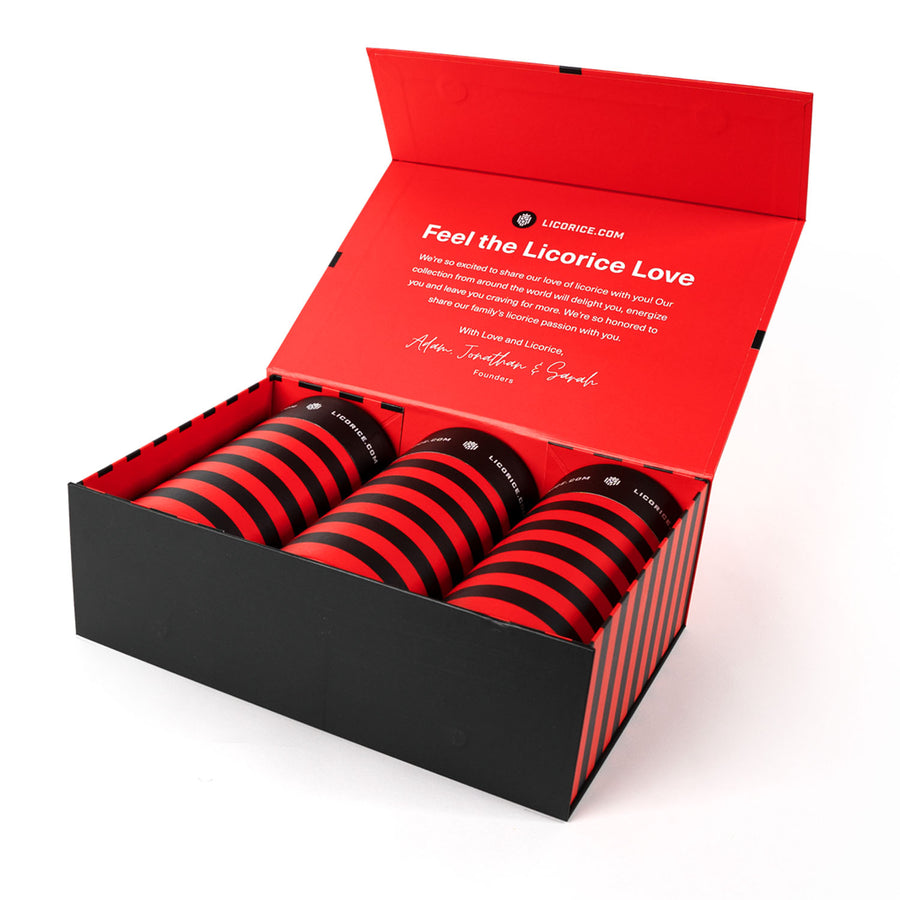 Red Licorice Lover Father's Day Gift Box