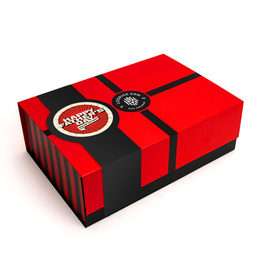 Red Licorice Lover Father's Day Gift Box
