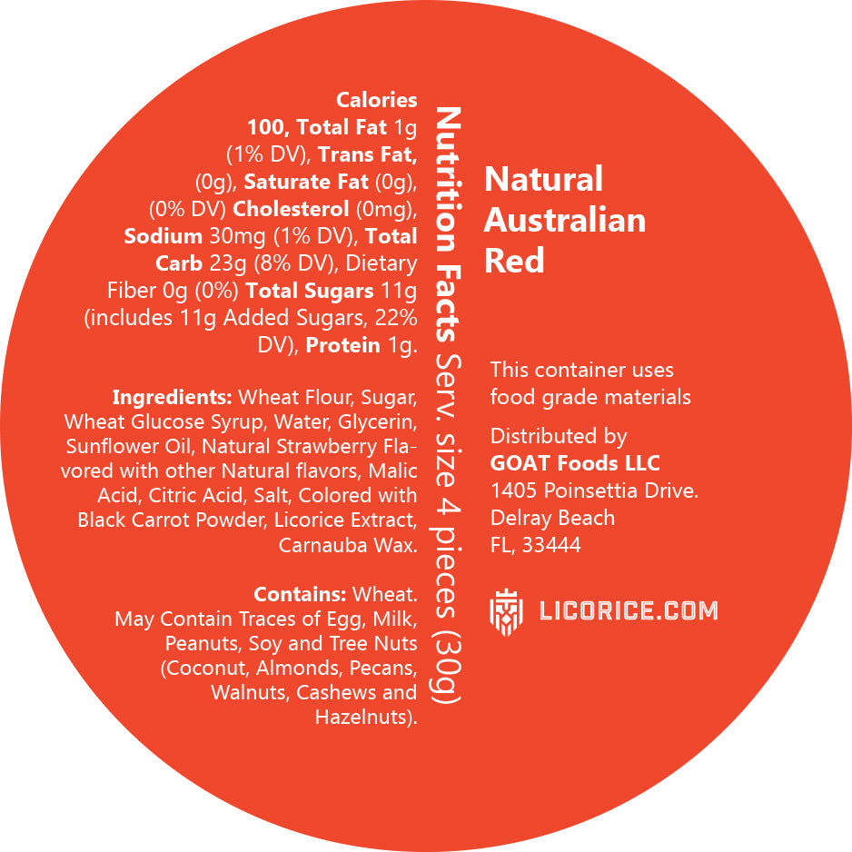 Natural Australian Red