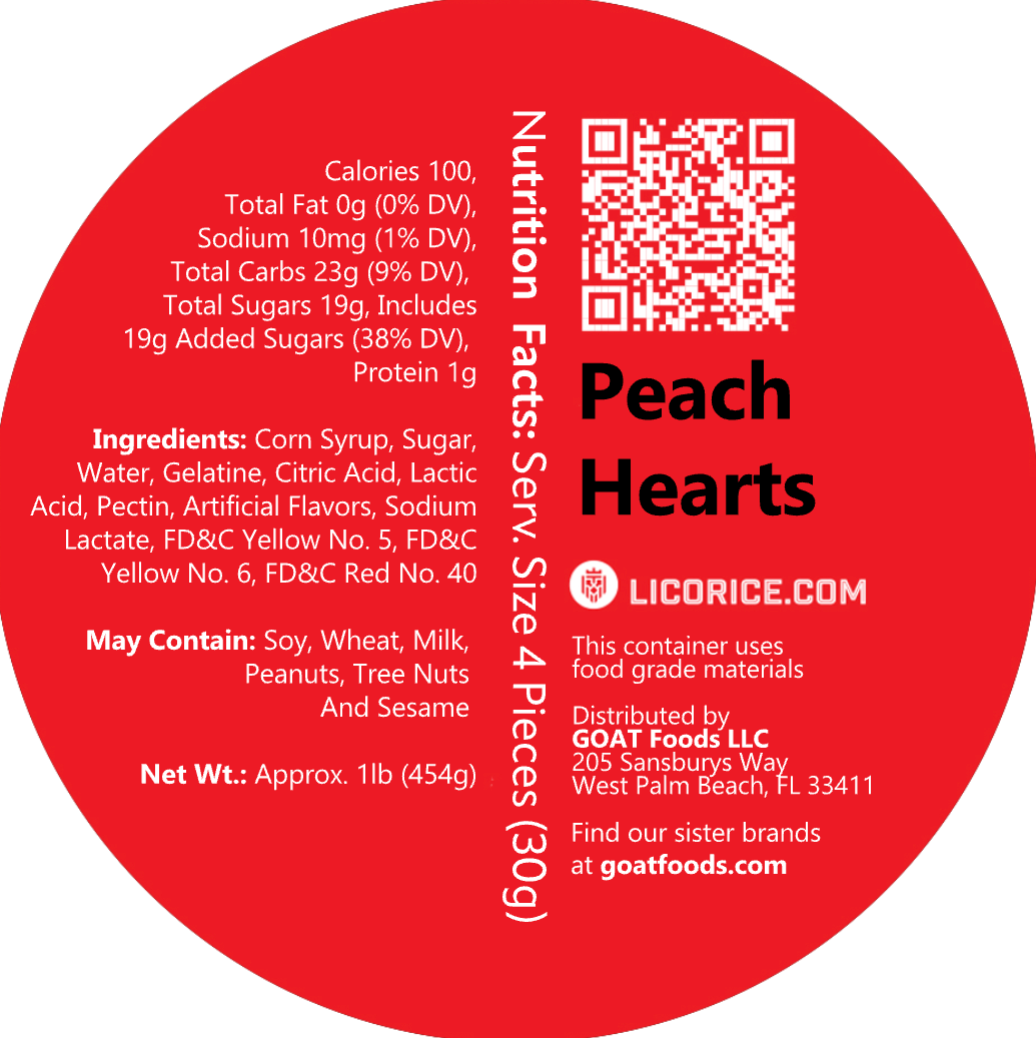 Peach Hearts
