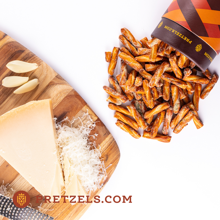 Garlic Parm Pretzels