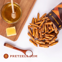 Salted Honey Butter Pretzels