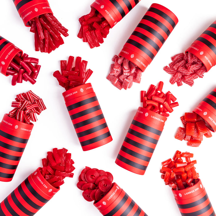 Red Licorice Lover 12 Tube Bundle