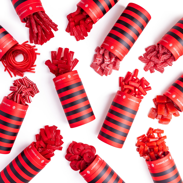 Red Licorice Lover 12 Tube Bundle