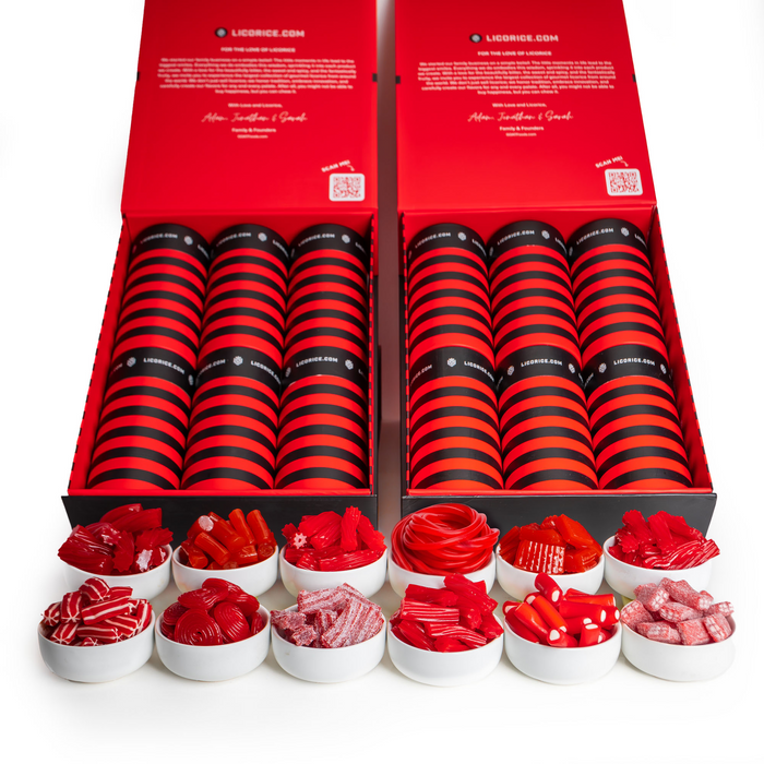 Red Licorice Lover 12 Tube Gift Box