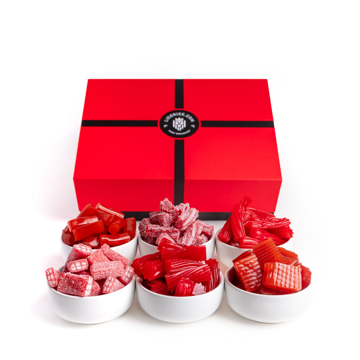 Father's Day Red Licorice Sampler Pack Gift Box