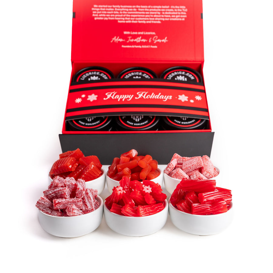 Red Sampler Holiday Gift Box