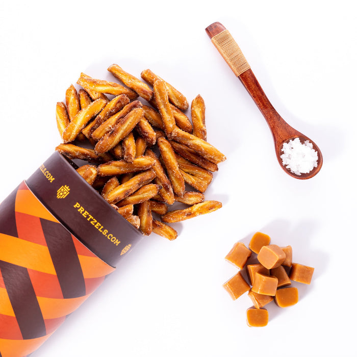 Sea Salt Caramel Pretzels
