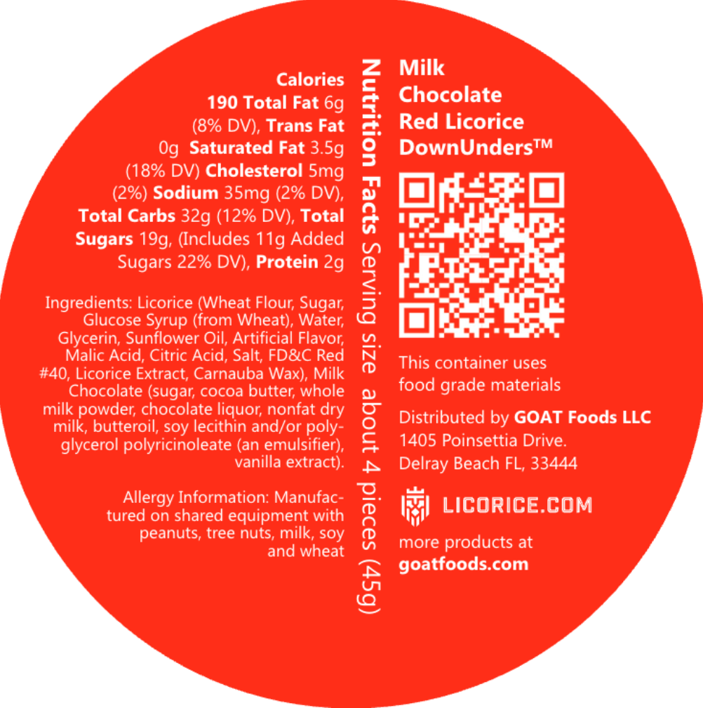 Milk Chocolate Covered Strawberry Licorice DownUnders™