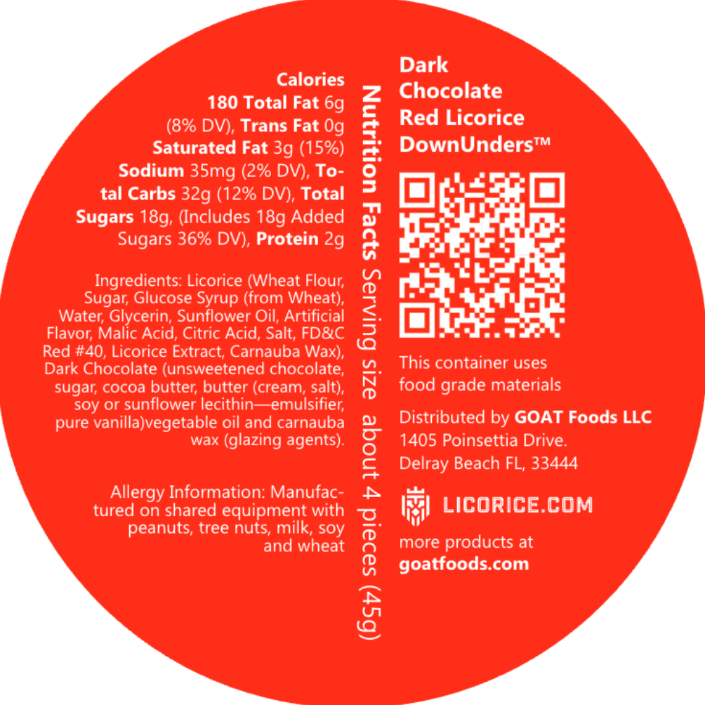 Dark Chocolate Covered Strawberry Licorice DownUnders™